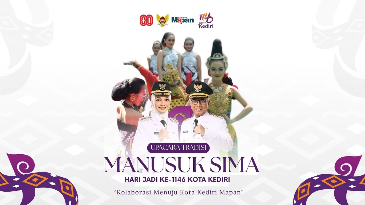 UPACARA MANUSUK SIMA - HARI JADI KE-1146 KOTA KEDIRI - 27 JULI 2025