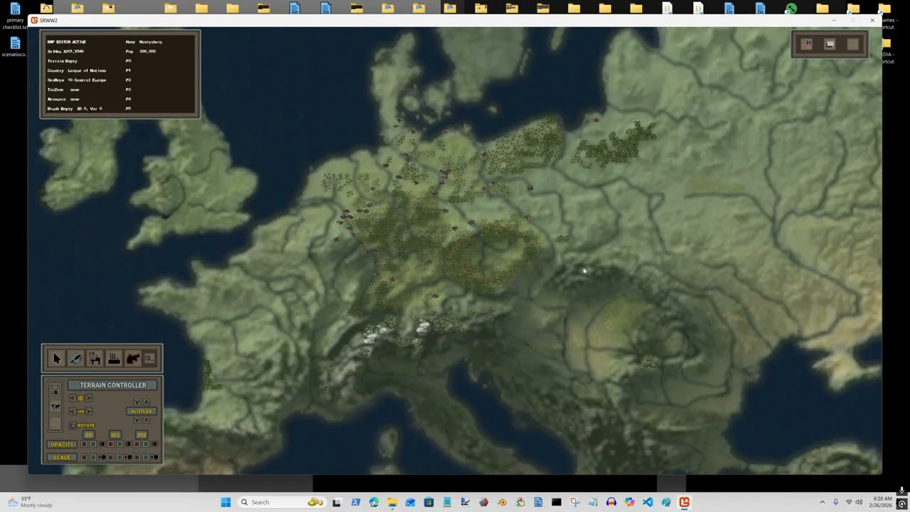Some Terrain Work... taking a break to gather my wits about me and refine my gameplan....