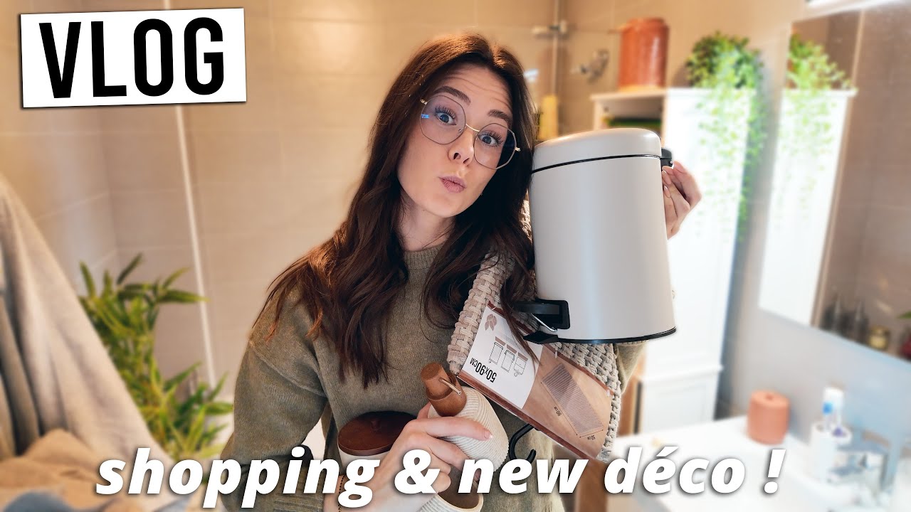 VLOG • Shopping déco, du changement !