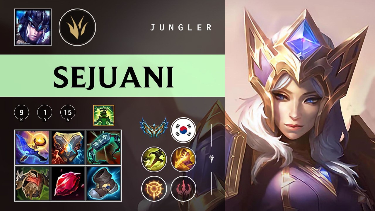 Sejuani Jungle vs Viego - KR Challenger Patch 26.05