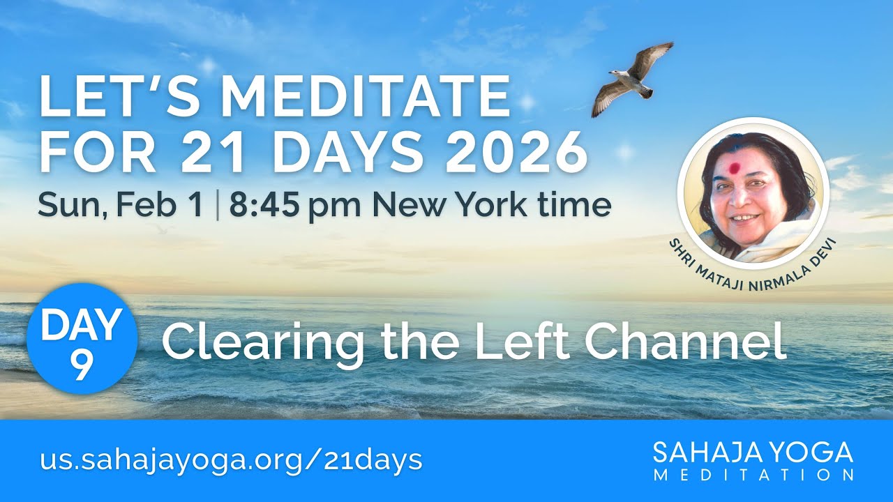 Day 9: Clearing the left side channel 🌿 21 Day Meditation Course 2026