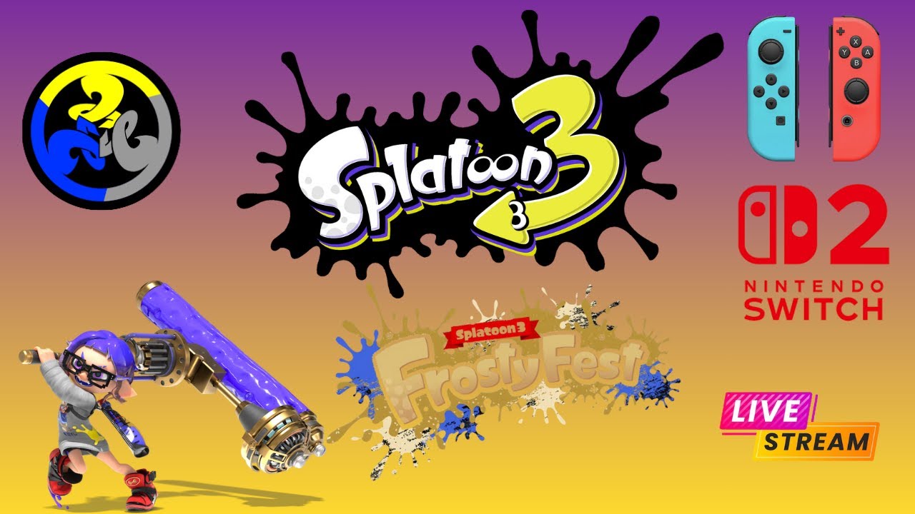Splatoon 3 FrostyFest LIVE | Team Solo Splatfest!