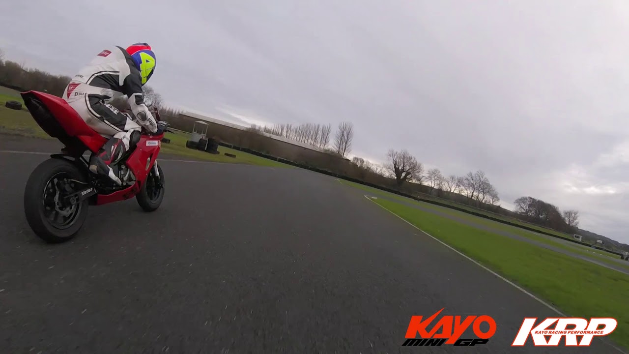 KAYO MR150 MiniGP onboard laps of Nutts Corner Circuit N.Ireland