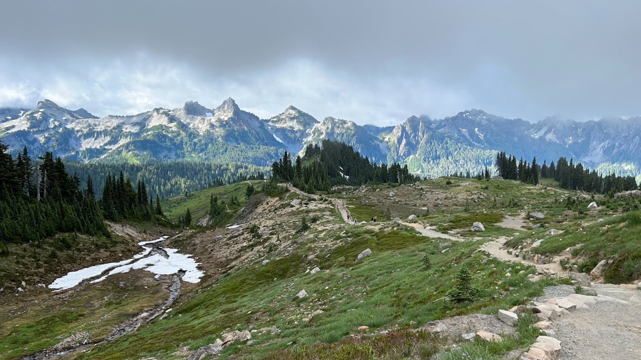 Hike the Skyline Trail, into the clouds | Mount Rainier N P, Washington | July, 2023