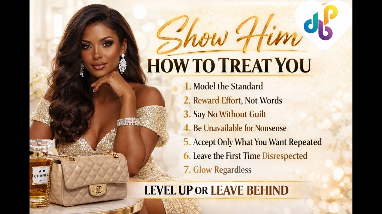 7 ways! Show him how to treat you!
