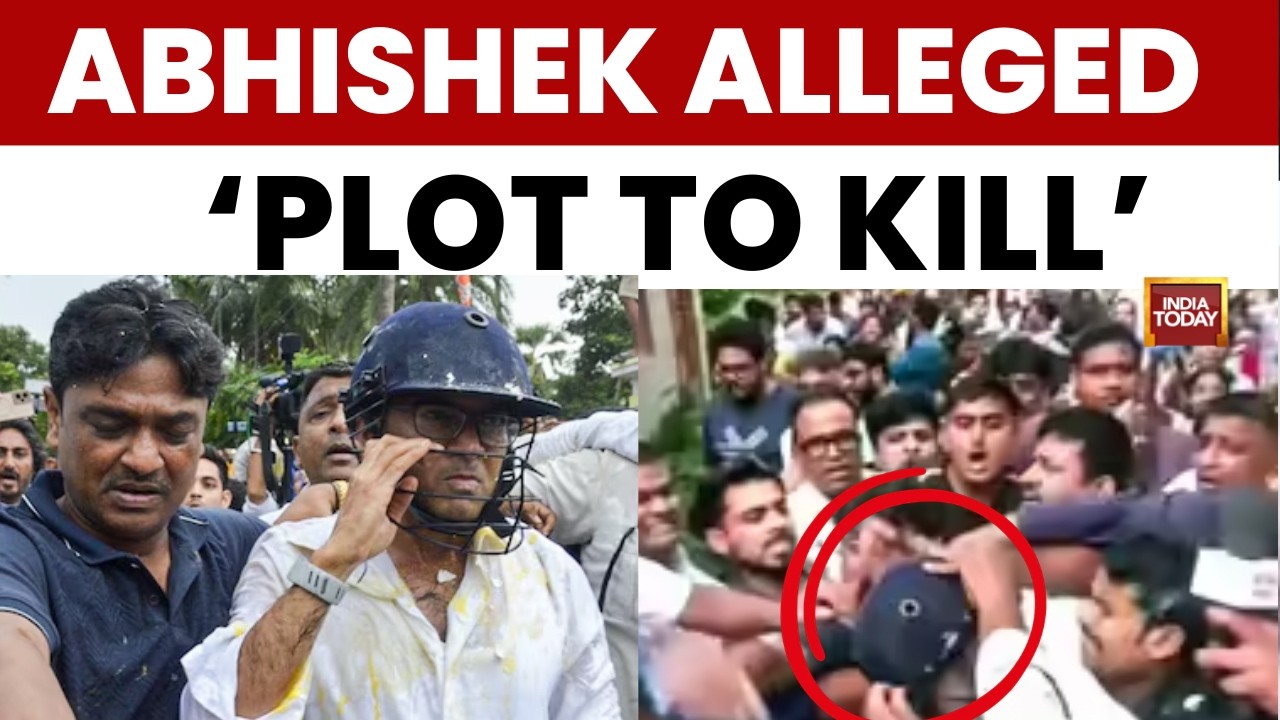 Abhishek Banerjee Attacked: TMC MP Attacked In West Bengal's Sonarpur Amid Post-Poll Violence