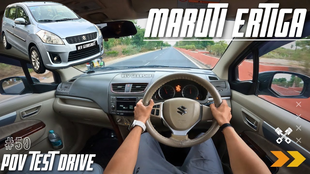 2012 MARUTI SUZUKI ERTIGA | ZXI | 1.4L 94BHP | POV Drive #50 | REV GEARSHIFT #marutisuzuki #ertiga