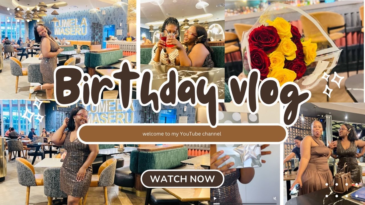 Birthday Vlog | Being celebrated || ALEXANDRA QAHANA