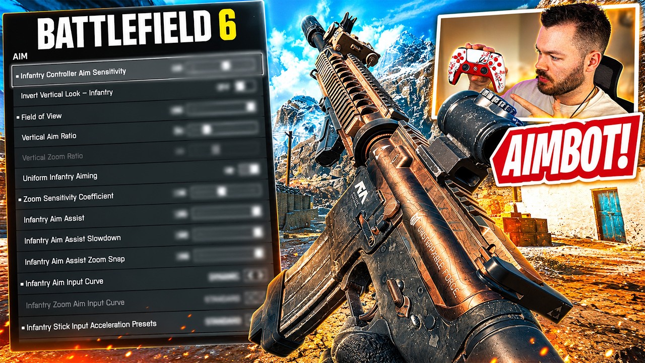 *NEW* CHANGE YOUR CONTROLLER SETTINGS IMMEDIATELY in BATTLEFIELD 6! (BF6 Best Settings)