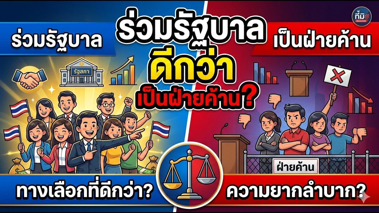 6/3/69 | Fc.เพื่อไทยหัวใจชินวัตร |  ร่วมรัฐบาลดีกว่าเป็นฝ่ายค้าน