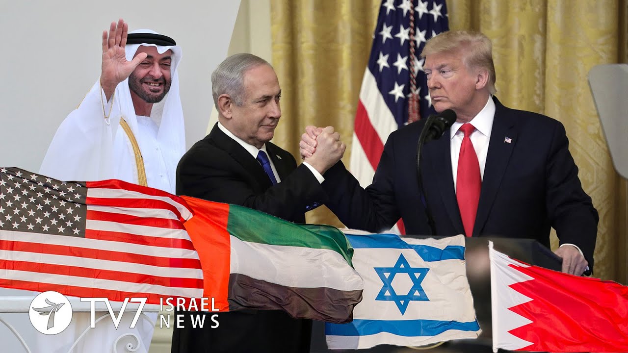 Israel-UAE-Bahrain sign accord; Saudi Arabia urges tolerance toward Jews - TV7 Israel News 15.09.20