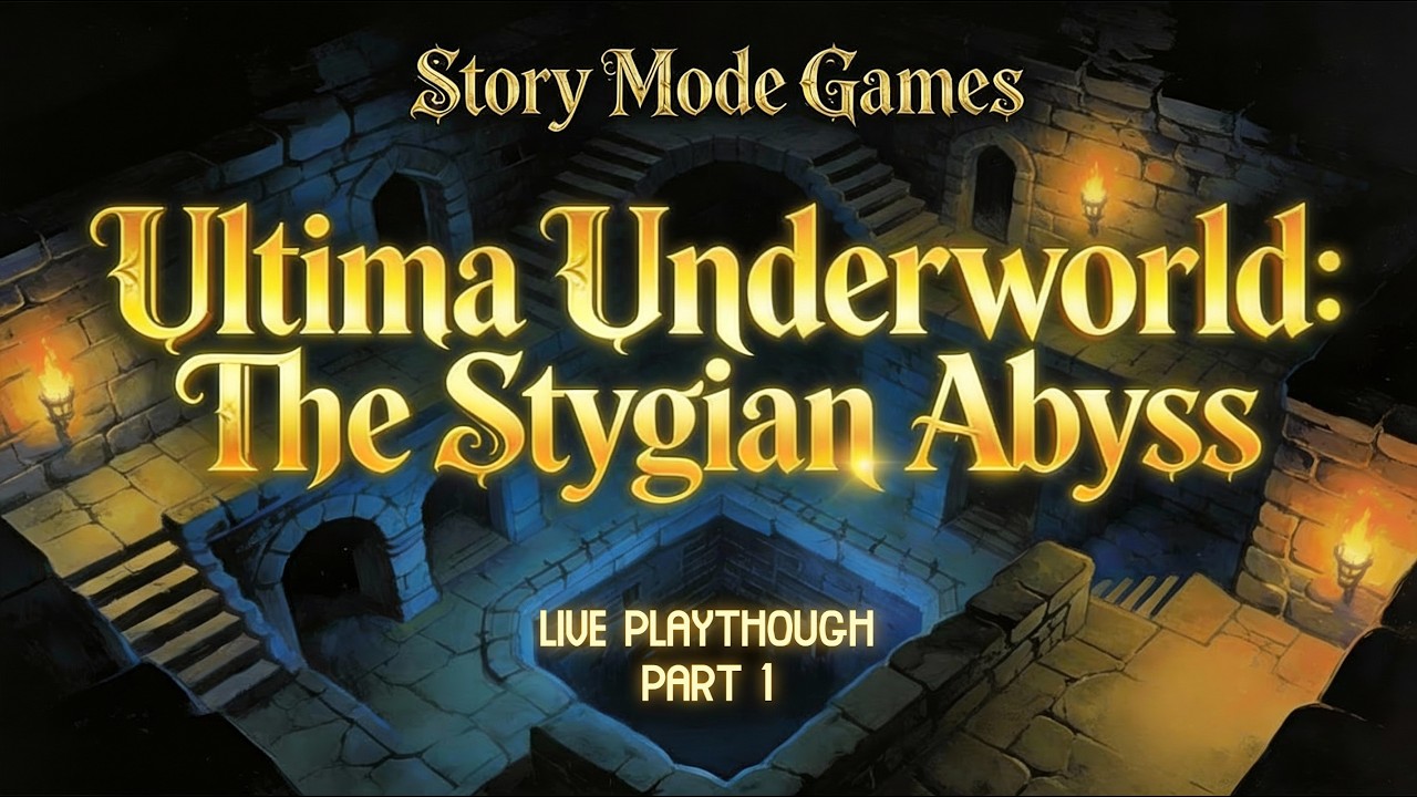 Ultima Underworld – Exploring the Birth of Immersive RPGs | Live Playthrough Part 1