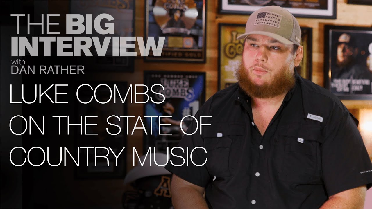 Luke Combs Discusses Diversity in Country Music on The Big Interview with Dan Rather