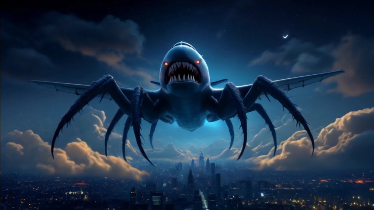 Airplane Monster || Cartoon Story || Horror Story || Animated Short Story by Cartoonia