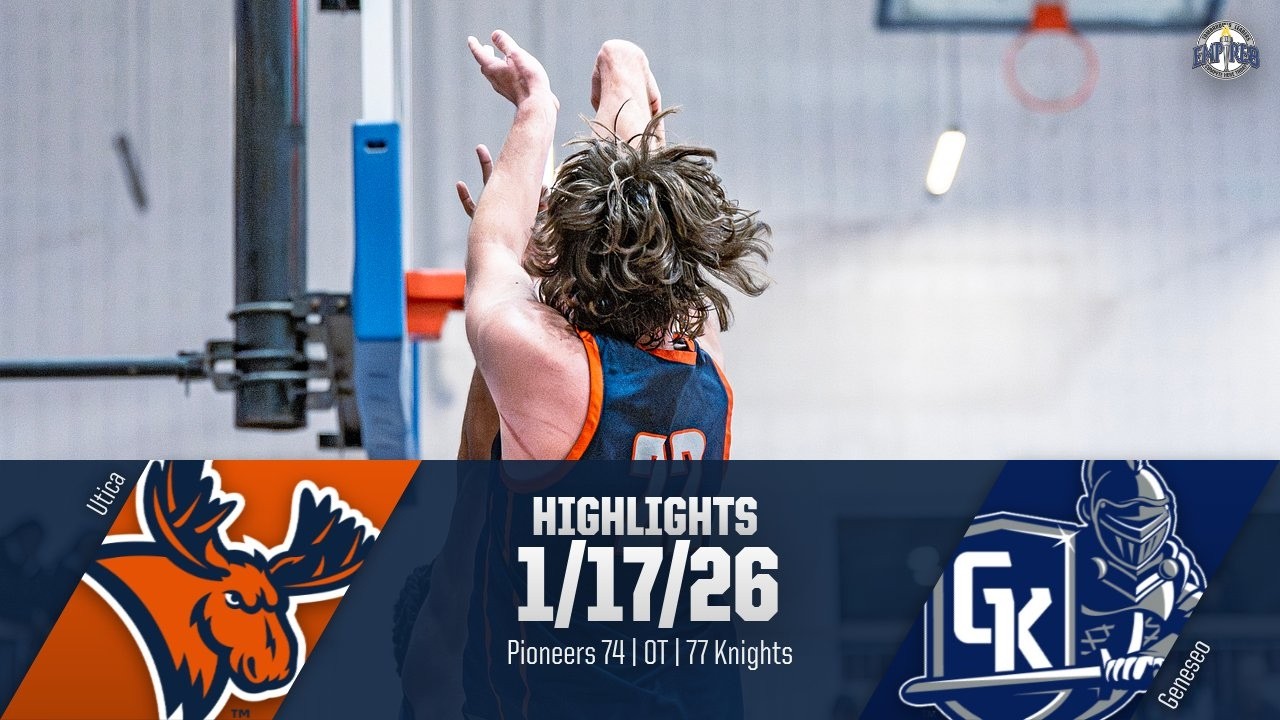 Utica vs SUNY Geneseo | Men's Basketball Highlights - 1/17/26
