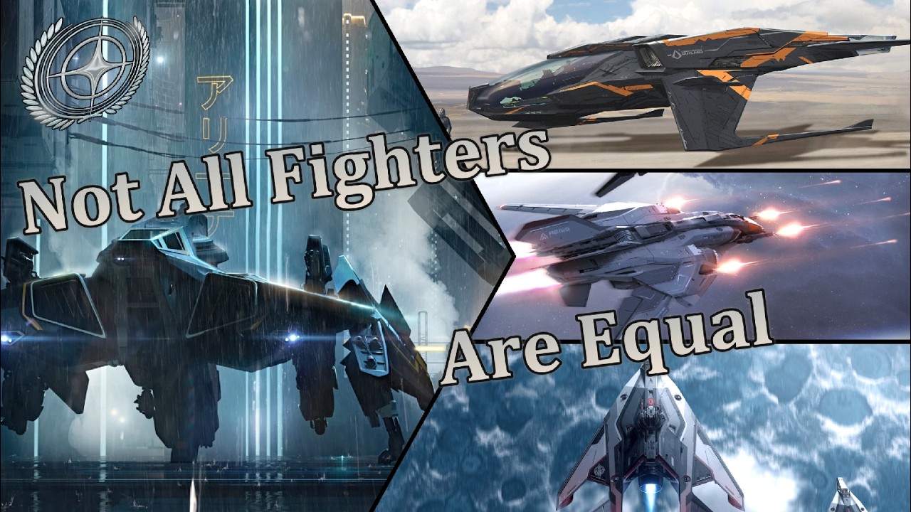 The Sub-Classes Behind Light Fighters - Star Citizen