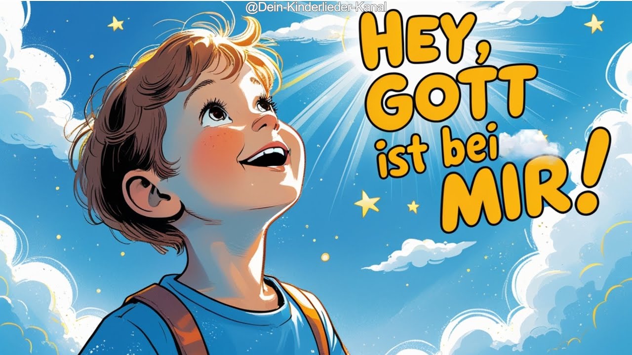 „Hey, Gott ist bei mir!“ – Fröhliches christliches Kinderlied zum Mitsingen