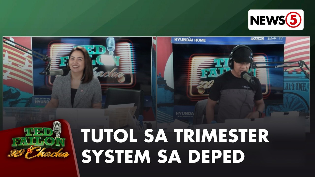 Trimester school calendar, inalmahan ng grupo ng mga guro | Ted Failon & DJ Chacha