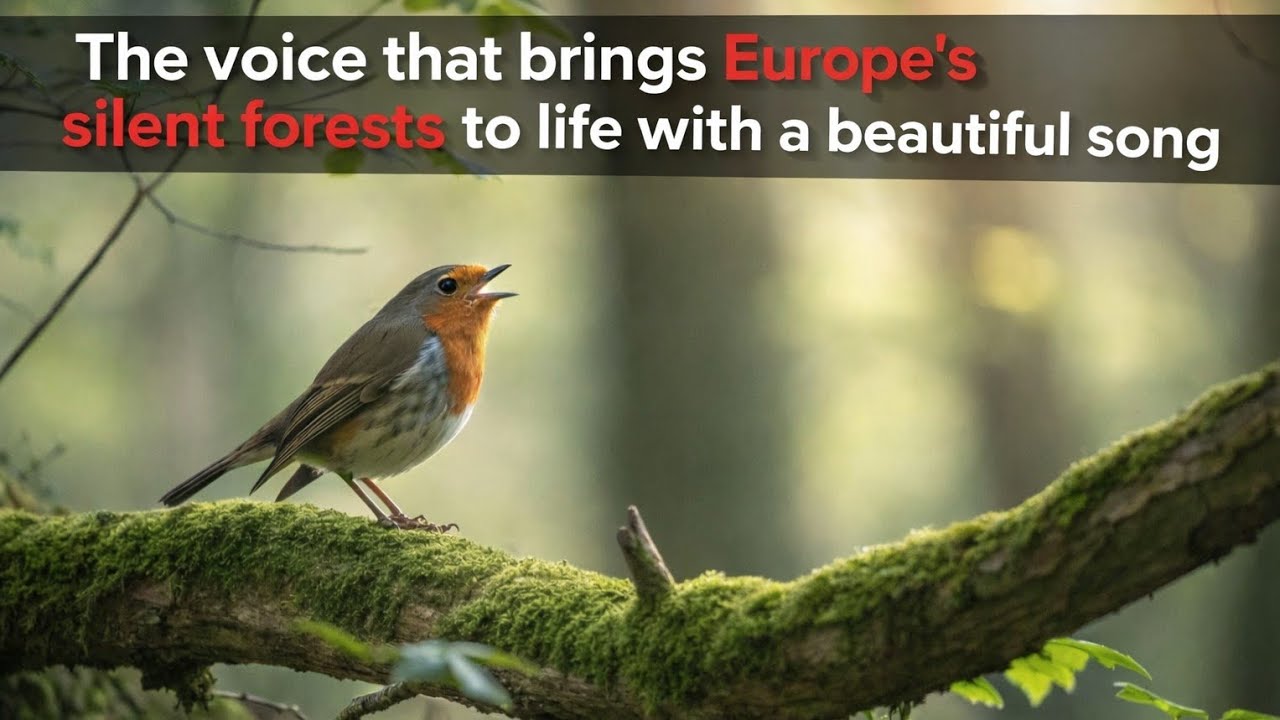 The Charm of Europe’s Silent Forests | A Bird That Enchants the World with Its Melodious Song