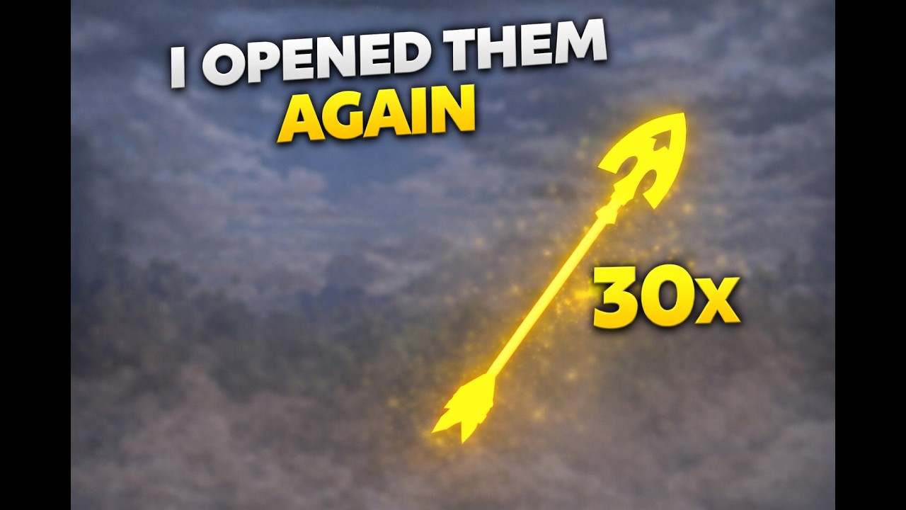I opened 30 lucky arrow, again...
