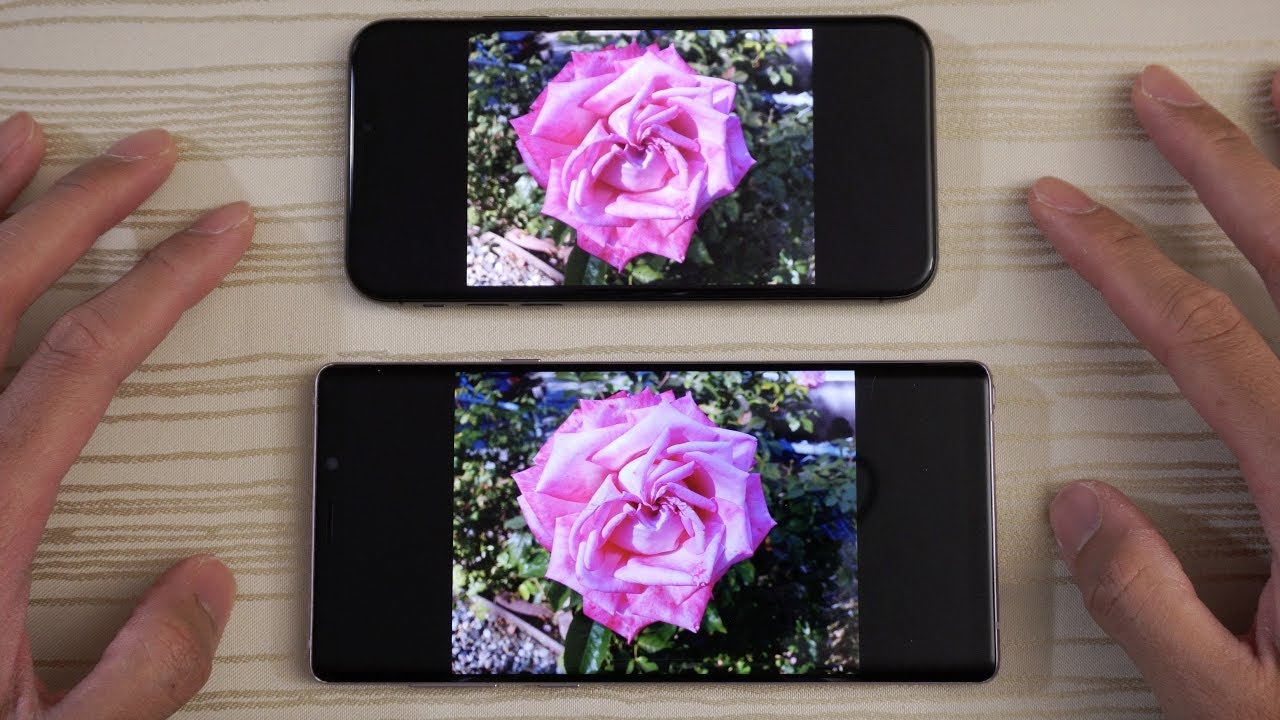 Samsung Galaxy Note 9 vs iPhone X - Camera Test!