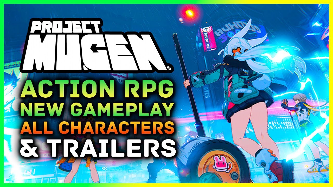 Project Mugen INSANE OPEN WORLD Action RPG! New Gameplay, All Characters & Trailers