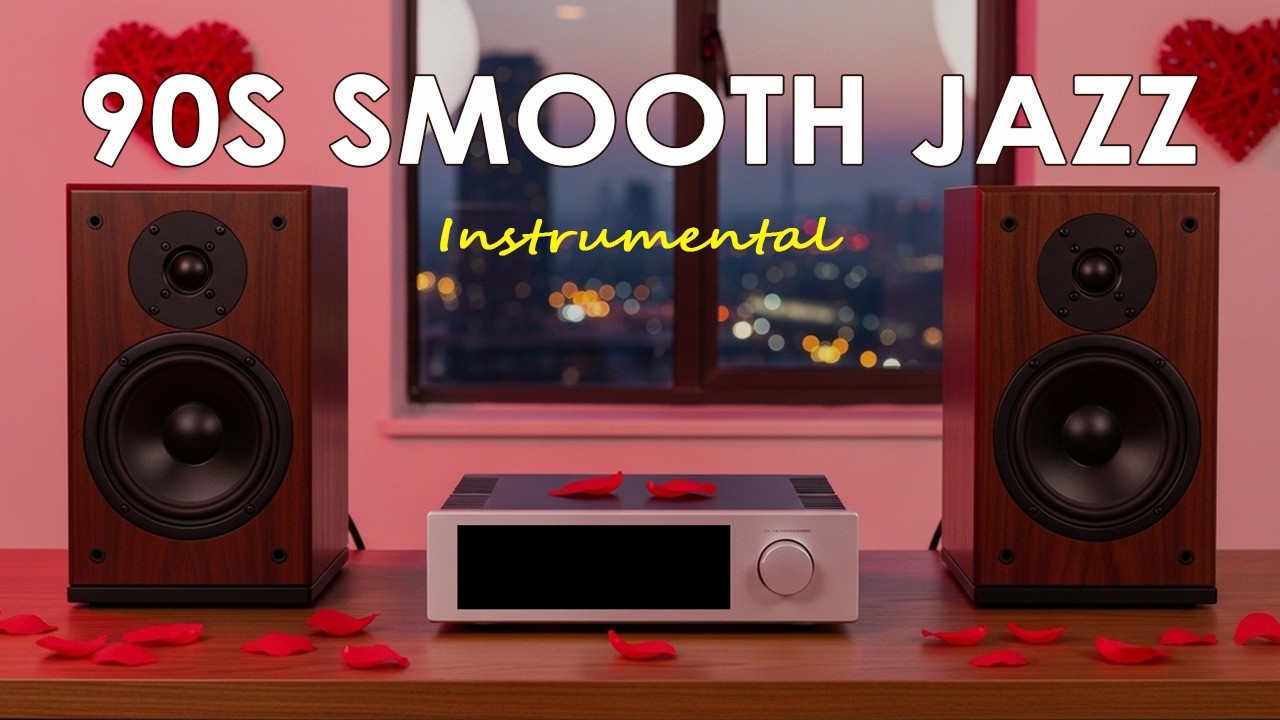 Smooth Jazz 90s Lounge – Timeless Instrumentals for Study, Sleep & Relaxing.