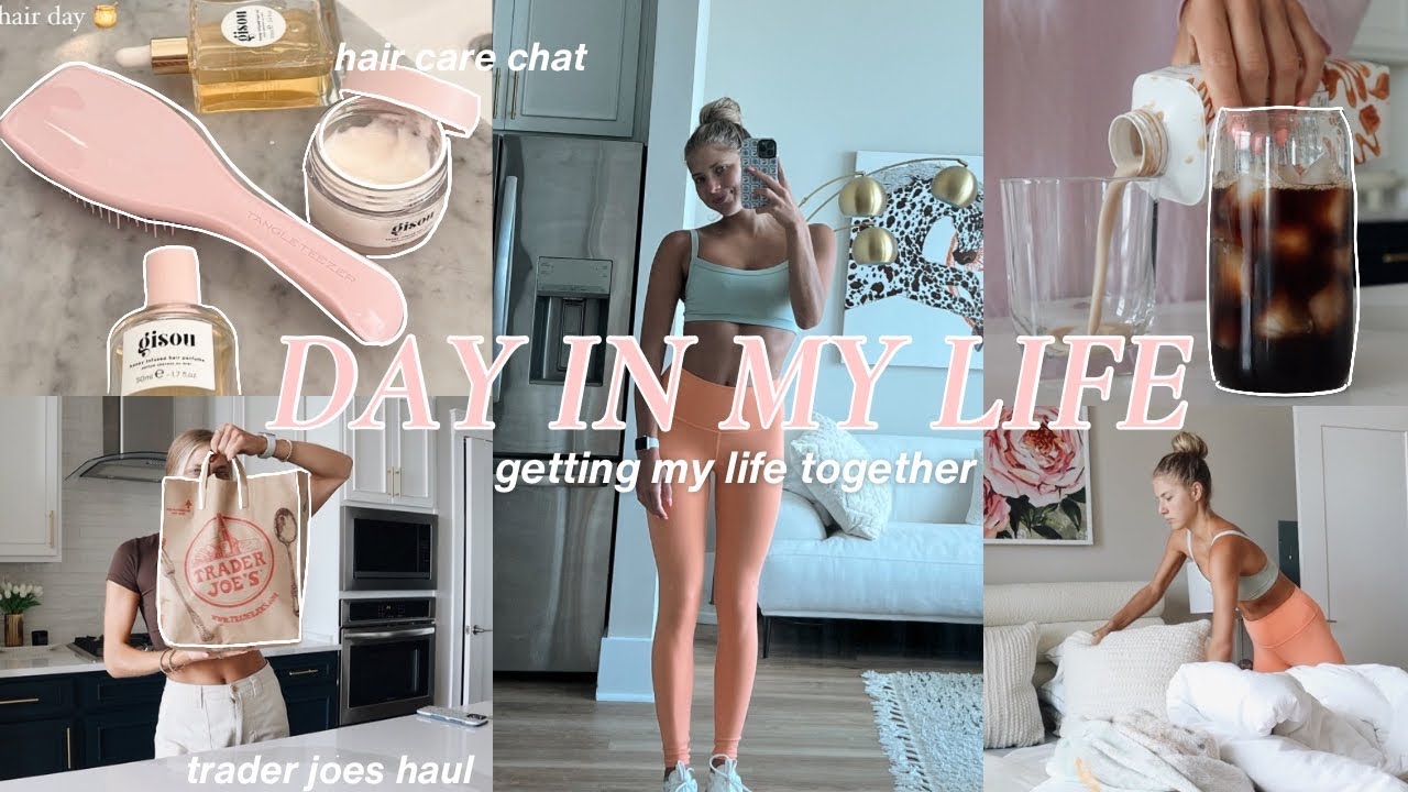 VLOG: leg workout, Trader Joe’s haul, hair-care chat + sad news...