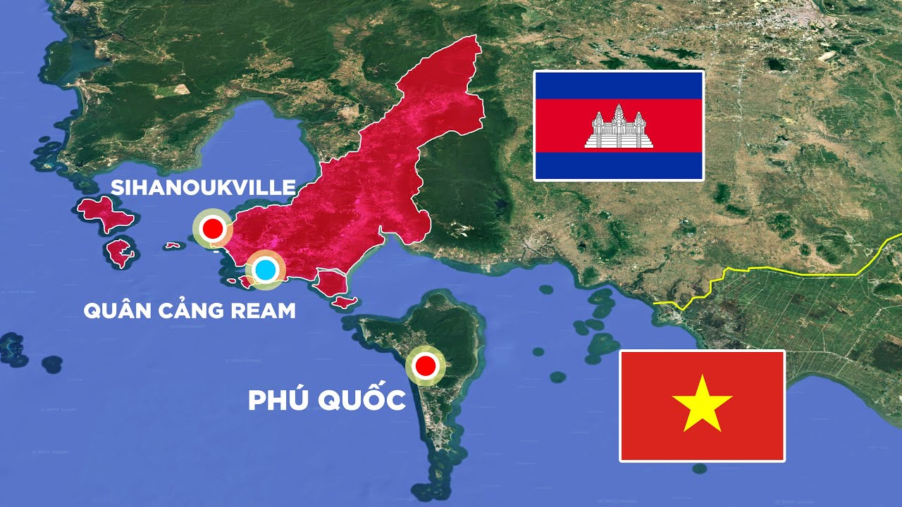 Trung Quốc đang thực hiện 3 việc ở Sihanoukville | Nơi cách Phú Quốc 4km