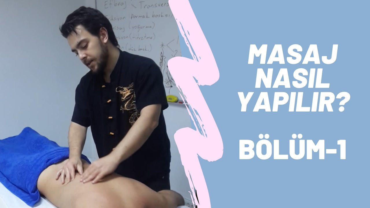 Masaj Nasıl Yapılır? (Bölüm#1) Klasik Masaj, Sırt, Boyun | Kerem Örsan