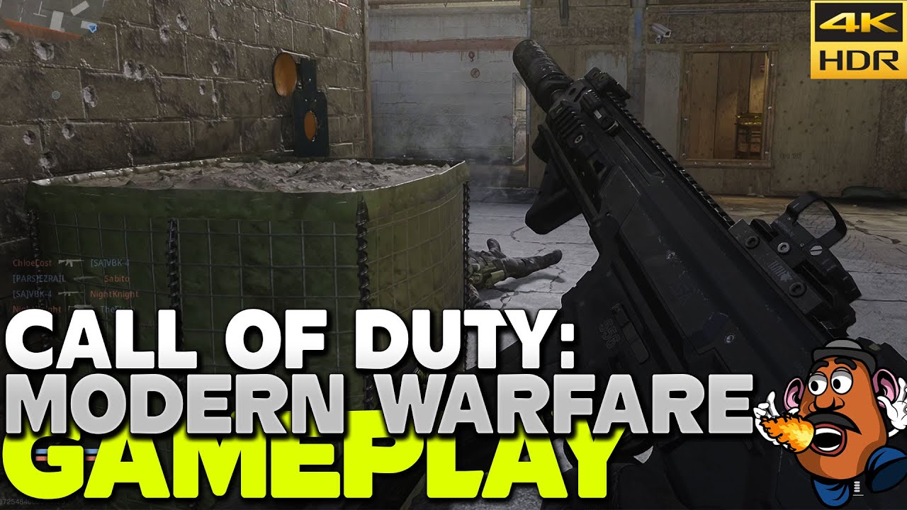 Team Deathmatch on Killhouse | Call of Duty: Modern Warfare 4K HDR Gameplay