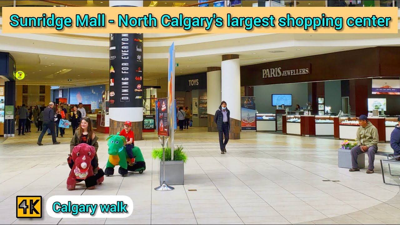 Sunridge Mall — крупнейший торговый центр Северного Калгари в мае 2022 года. #Калгари #Канада #Ал...