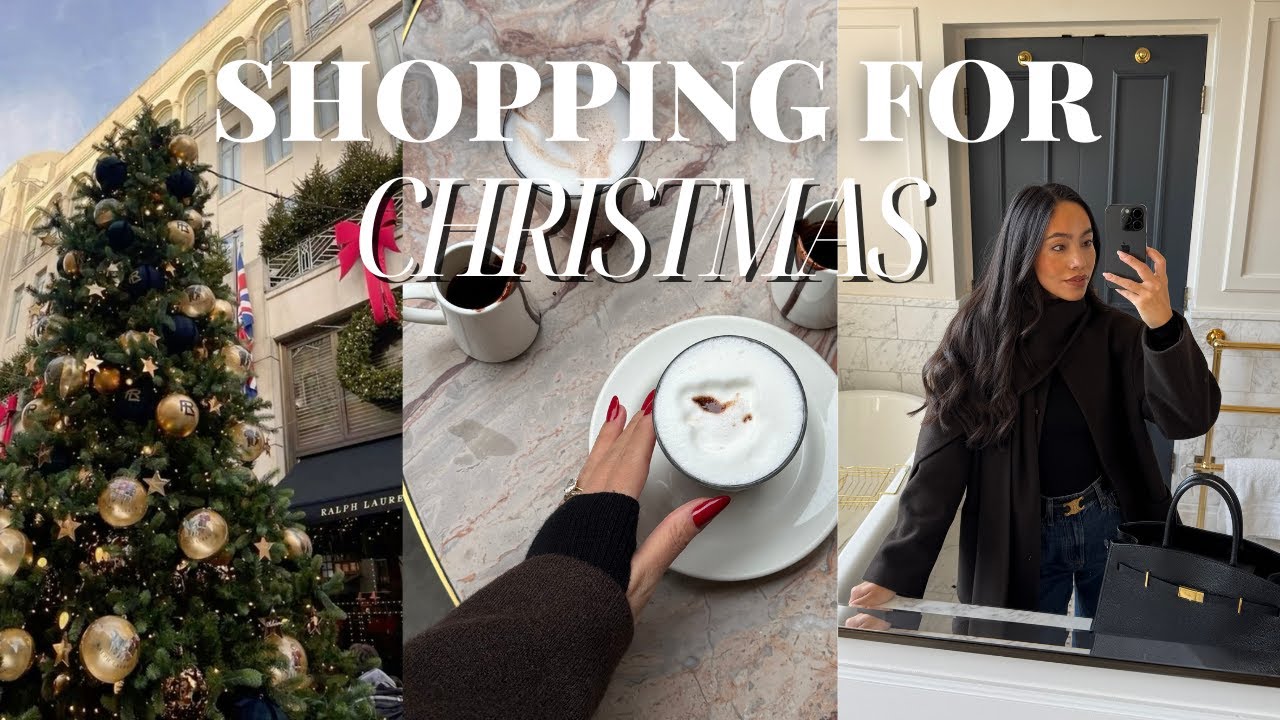 Рождественский шопинг в Selfridges 🎁 Приходите за покупками вместе со мной + Рождественский списо...