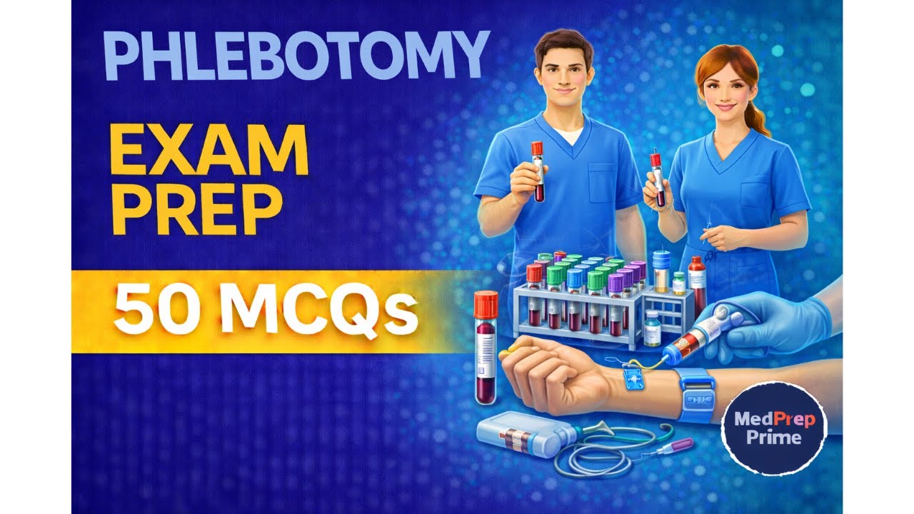 Phlebotomy Exam Prep | 50 CPT Practice Questions with Answers & Explanations