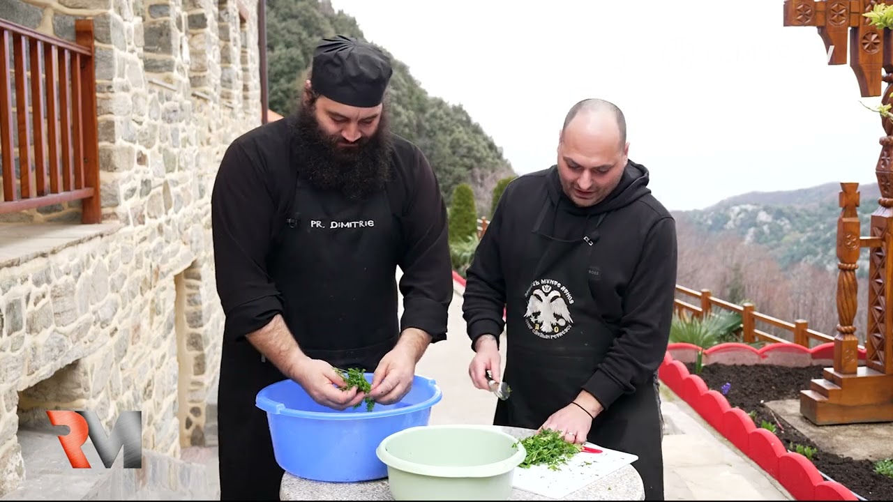 Salată de caracatiță atonită: Arome din Sfântul Munte || Rețete mănăstirești