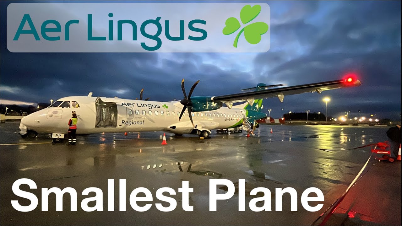 Полет на самом маленьком самолете Aer Lingus! | Из Дублина в Эдинбург