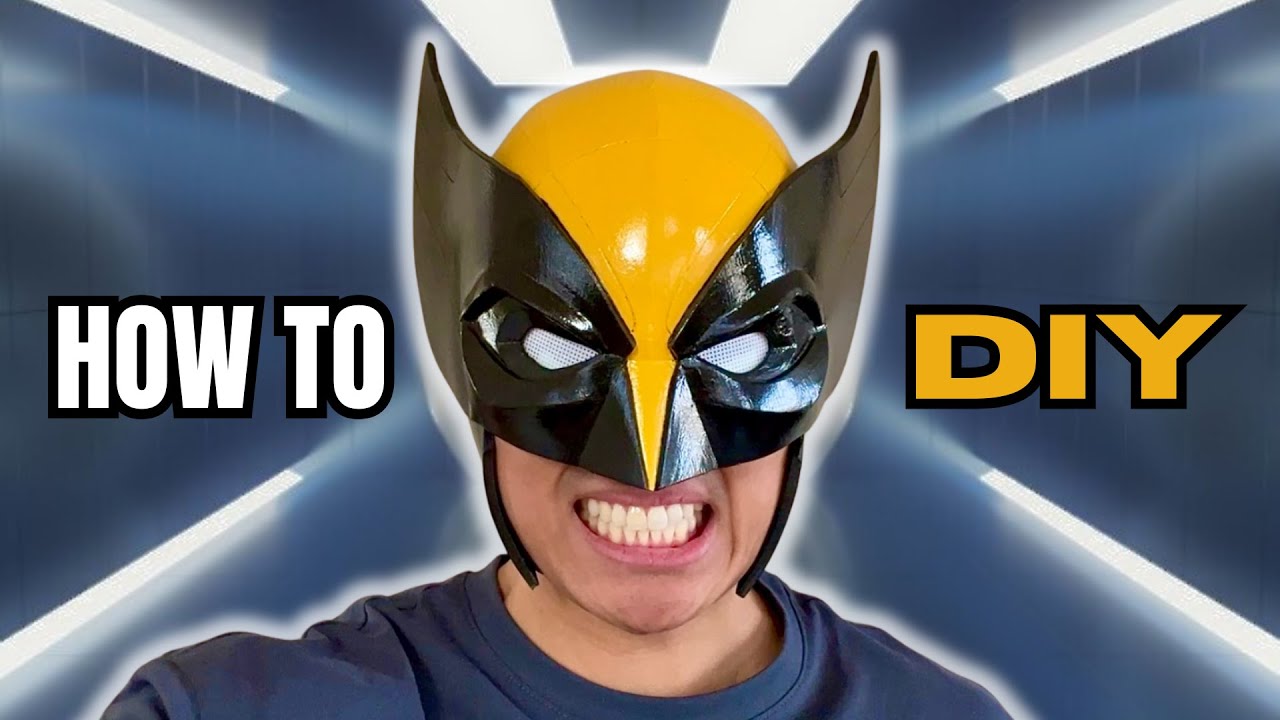 How to Make WOLVERINE’S Helmet! | DIY Deadpool