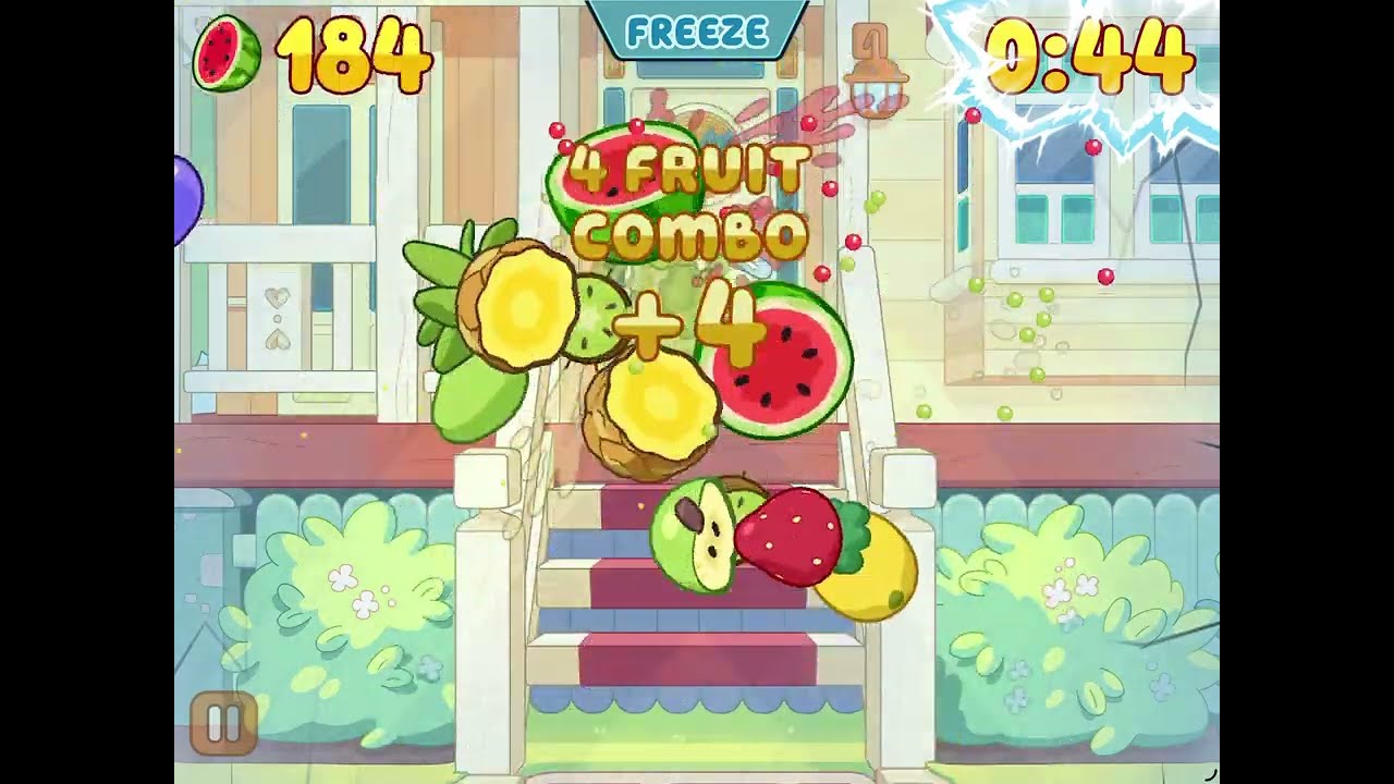 iPad - Bluey Fruit Ninja
