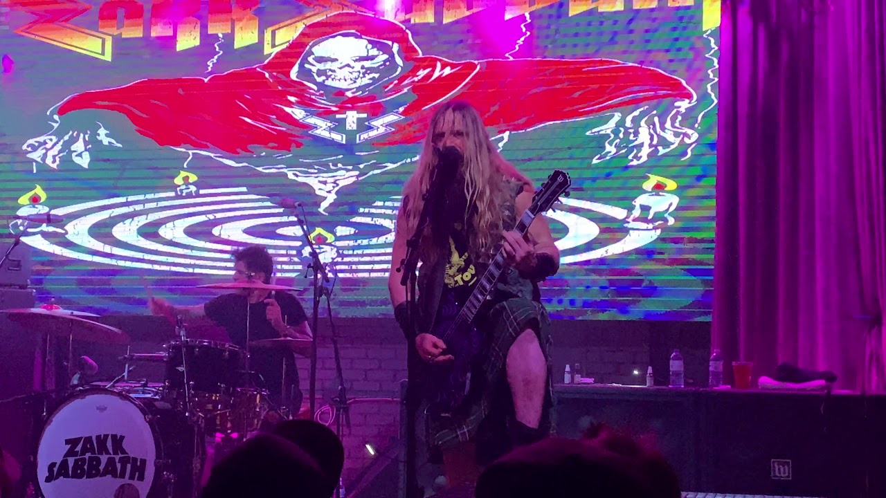 Zakk Sabbath - Fairies Wear Boots (Calgary, AB 8/8/19)