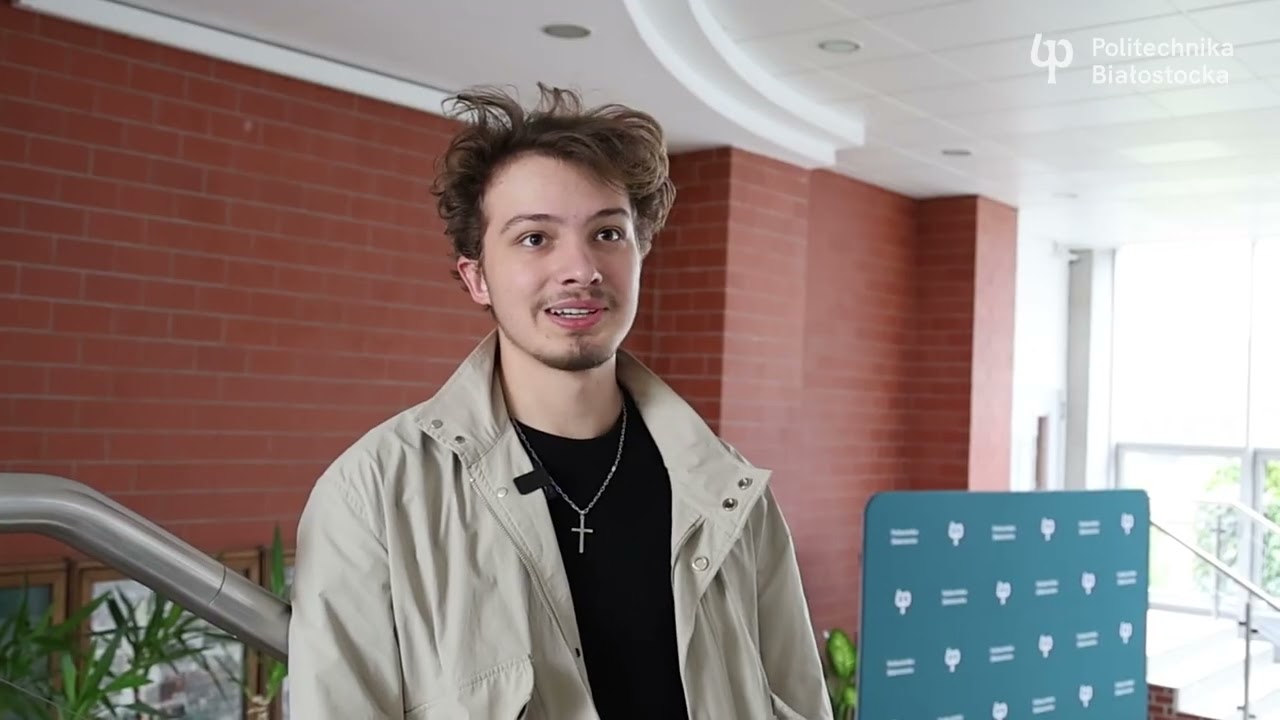 Aleksander Wiktor &ndash; student kierunku mechanika i budowa maszyn na Wydziale Mechanicznym PB