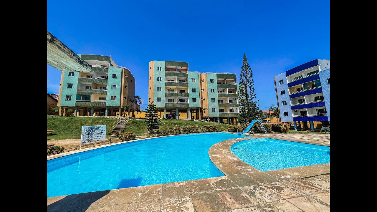 Praia Sol, Apartamento Mobiliado Nascente, 82m²,  3 quartos, Icaraí - Caucaia-CE