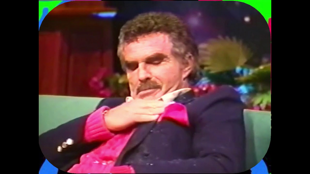 Burt Reynolds, Marc Summers 1994 Tonight Show
