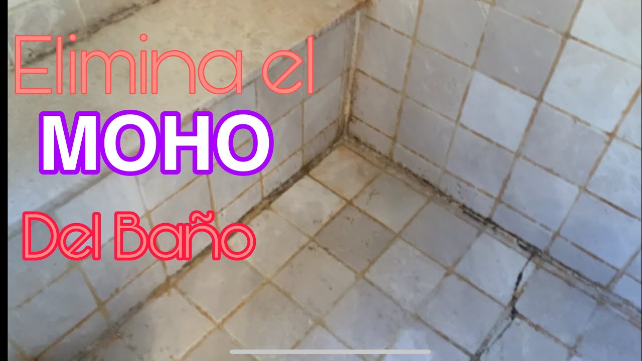 😱COMO LIMPIAR EL MOHO-HONGOS DE LA DUCHA| trucos para limpiar EL MOHO DE LOS AZULEJOS DEL BAÑO