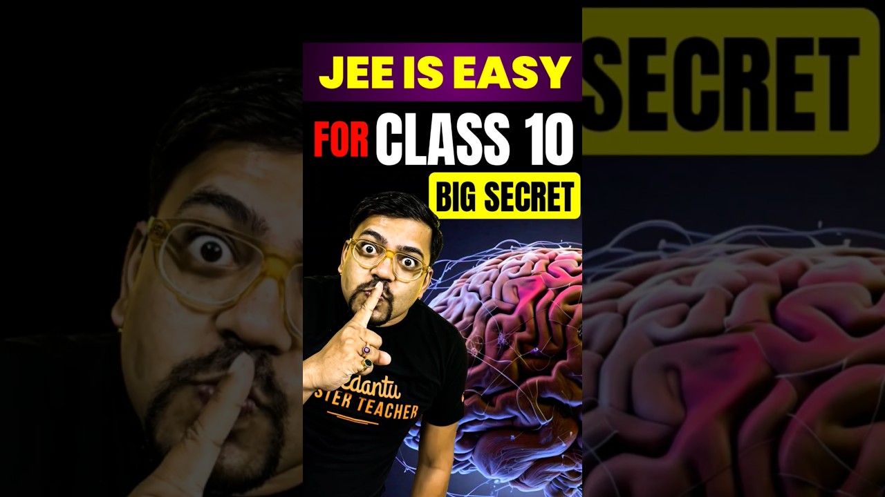How to Crack JEE from Class 10 🤯 Secret Revealed #jee #class10 #cbse10 #iitjee