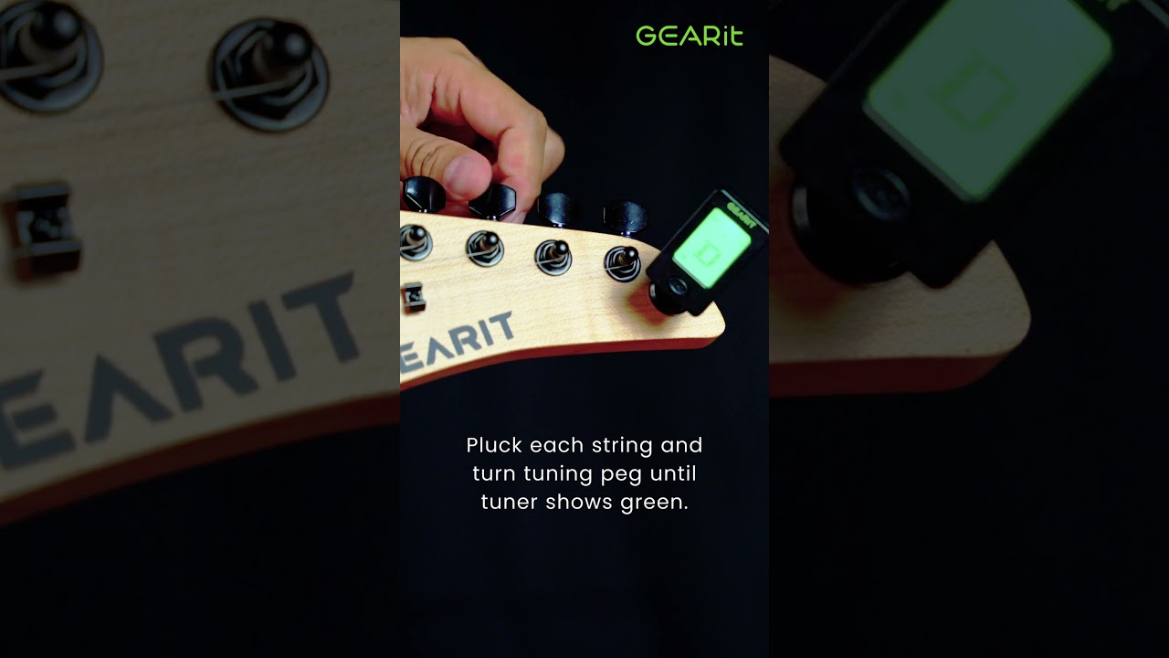 Clip-On #Guitar #Tuner Included in Every Canyon & Valley Series Kit #GEARit #electricguitar