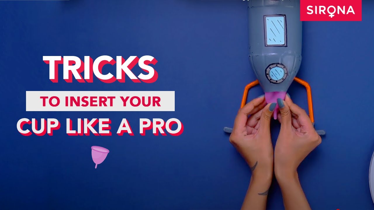 #Cupvert Episode 3 - How To Insert And Use A Menstrual Cup | Sirona Hygiene