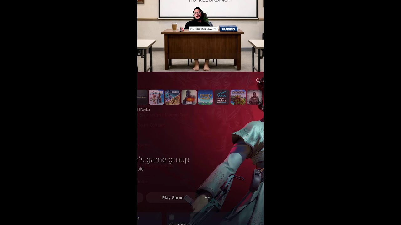 They call me Finals Daddy.