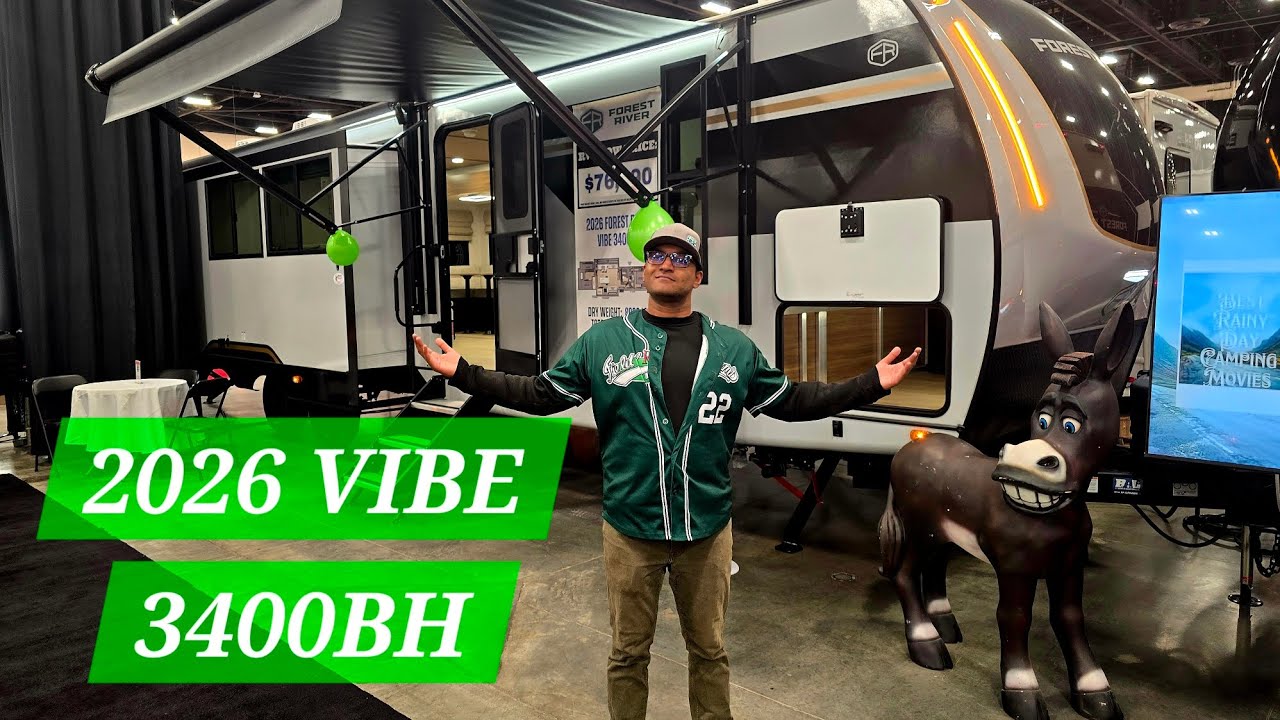2026 Forest River VIBE 3400BH (Home on Wheels 🏠🛞)