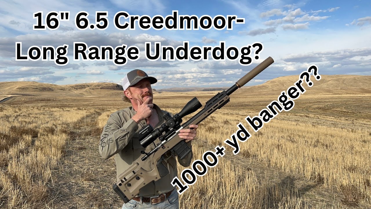 Shorty 6.5 Creedmoor (16”)- Real world performance