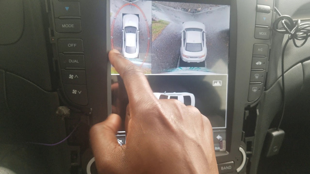 Acura TL 2008: 360 Birdview Camera - Navitech Tesla Android HeadUnit